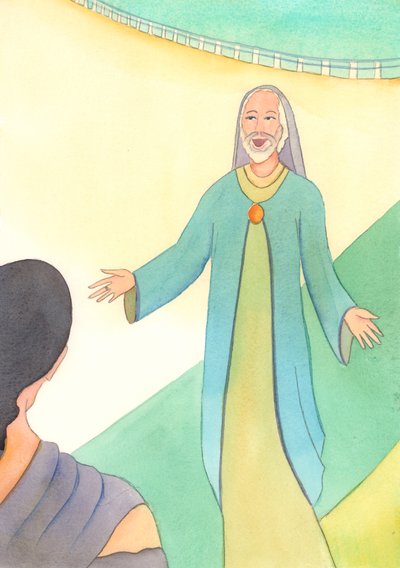 Dio Padre guarda con infinita gentilezza ogni volta che una persona che ha fallito nella virtù si pente da Elizabeth Wang