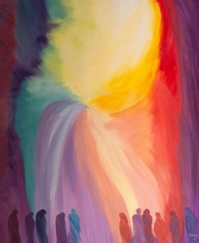 La grazia si riversa sul popolo di Cristo alla Messa, generazione dopo generazione da Elizabeth Wang