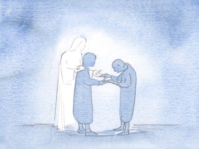 Mi è stato mostrato che ogni mia parola o gesto tenero è un modo santo e felice con cui Cristo saluta gli altri attraverso di me da Elizabeth Wang