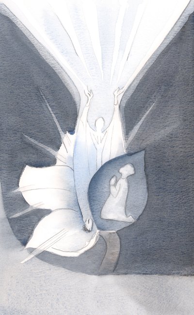 Se apro la mia anima a Dio, la bellezza stessa di Cristo compie la sua opera di gloria, come un fiore che si apre. La Sua lode sale verso l