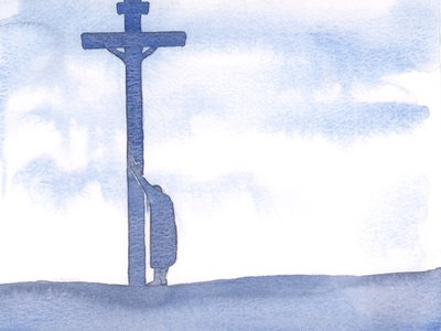 Se le nostre sofferenze rendono difficile pregare, possiamo semplicemente appoggiarci alla Croce, vicino a Cristo, riposando in Lui e sopportando pazientemente le nostre difficoltà da Elizabeth Wang