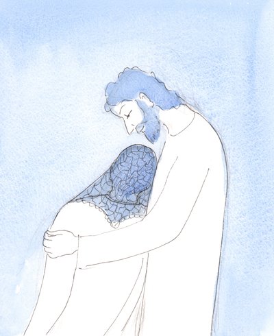 Nella Santa Comunione, Cristo può avvicinarci così tanto che possiamo riposare la nostra testa sul Suo petto, come San Giovanni da Elizabeth Wang