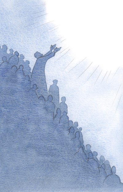 È attraverso Gesù, che intercede per noi alla Santa Messa, che la nostra preghiera sale al Padre, nello Spirito da Elizabeth Wang