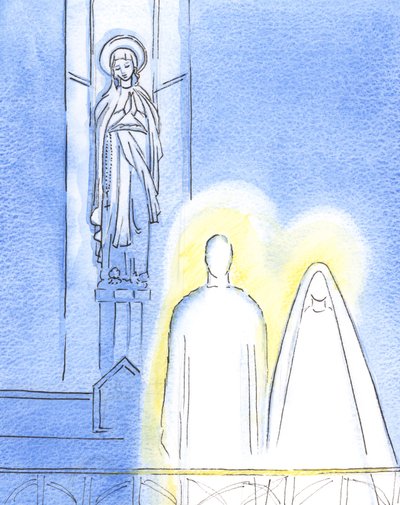 Gesù ha voluto portare Sua Madre Maria a stare con Lui nella Cappella della Madonna, e mostrarmi ciò che credo da Elizabeth Wang