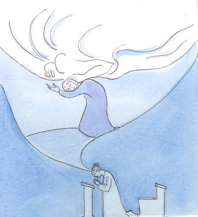 Era perché così pochi cattolici sapevano molto della Fede, o delle tappe della vita spirituale, che Dio mi insegnò tanto su Cristo, 2003 da Elizabeth Wang