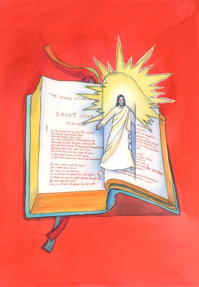 Gesù Cristo ci è rivelato attraverso la sua santa Parola, ogni volta che leggiamo le Scritture o le ascoltiamo proclamate durante la Messa. Attraverso di Lui conosciamo il Padre da Elizabeth Wang