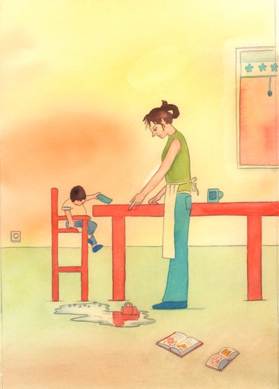 Proprio come un bambino deve imparare le buone maniere a tavola e la preoccupazione per gli altri, attraverso l