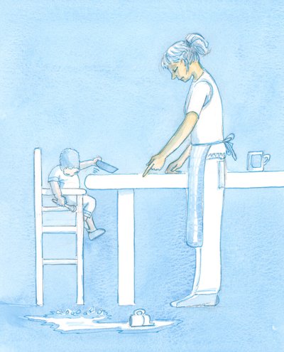 Proprio come un bambino deve imparare le buone maniere a tavola e la preoccupazione per gli altri, attraverso l
