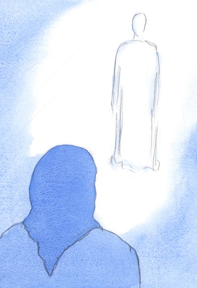 Luce e grazia possono riversarsi abbondantemente sulla mia anima, da Cristo, quando ho combattuto vigorosamente le tentazioni, 2002 da Elizabeth Wang