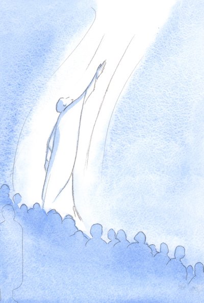Nulla può essere ritenuto degno del Padre, né può ascendere a Lui, che non sia esteso attraverso Cristo e le Sue suppliche da Elizabeth Wang