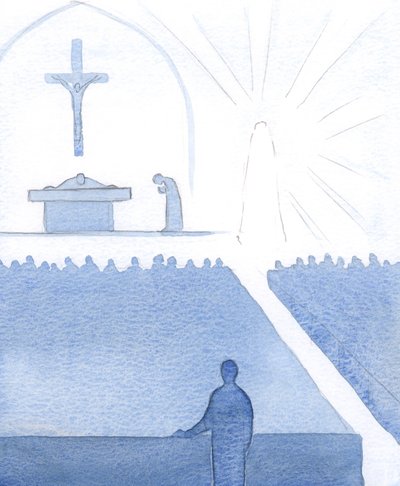 Il giorno della mia ricezione nella Chiesa Cattolica, c