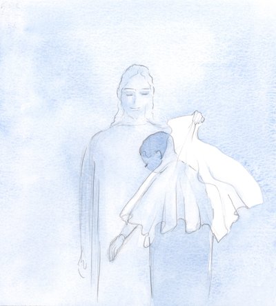 Un giorno, dentro la mia Anima, Egli mi porse un velo nuziale da Elizabeth Wang