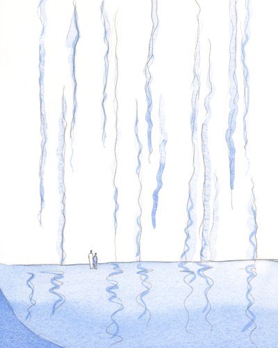 Il nostro Dio è come un fuoco ardente. In quella vita e luce speriamo di entrare. Cristo ci guida verso quella perfezione, 2002 da Elizabeth Wang