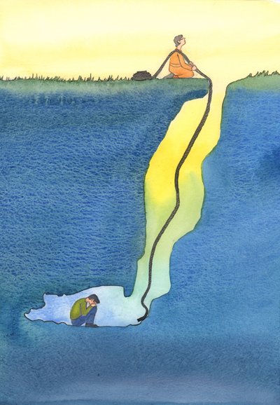 La nostra preghiera è come una linea di vita calata dal Cielo per aiutare coloro che sono persi e intrappolati nelle difficoltà da Elizabeth Wang