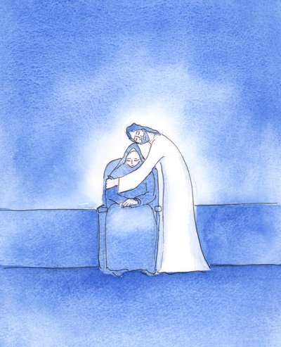 Così buono è Cristo nostro Signore, che mostra la Sua gratitudine quando abbiamo fatto sforzi speciali per fare la Sua volontà, 2003 da Elizabeth Wang