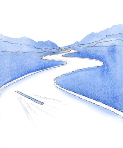 A volte le nostre prove non scompaiono rapidamente. Possiamo immaginarci come un tronco, trasportato dalla corrente, anche se a volte urta contro la riva del fiume, o sembra fare pochi progressi da Elizabeth Wang