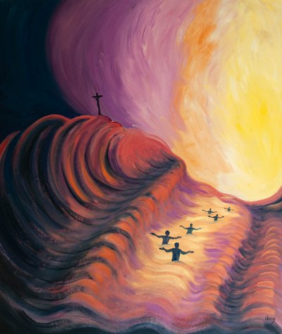 Il sangue di Cristo lava via i nostri peccati e ci permette di avvicinarci alla gloria del cielo da Elizabeth Wang