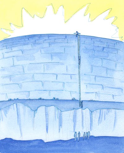 La Divinità è come una città murata, 2003 da Elizabeth Wang