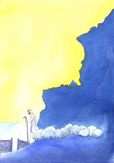 Il Buon Pastore, 2001 da Elizabeth Wang