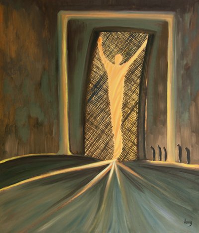 Il sacrificio di Gesù ha aperto una via vivente attraverso il velo al Santo dei Santi, alla luce di Dio, così che possiamo entrare in Paradiso da Elizabeth Wang