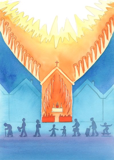 I Santi e gli Angeli sono deliziati dall