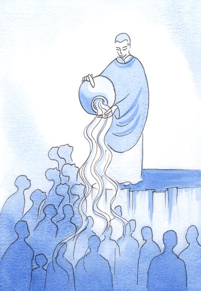 I compiti principali di coloro che condividono il sacerdozio di Cristo sono salvare le anime, lavarle con il Prezioso Sangue di Cristo, attraverso il Suo Sacrificio e i Suoi sacramenti da Elizabeth Wang