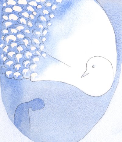 Lo Spirito Santo - visto come un bellissimo uccello con piume bianche abbaglianti - è presente e opera in noi da Elizabeth Wang