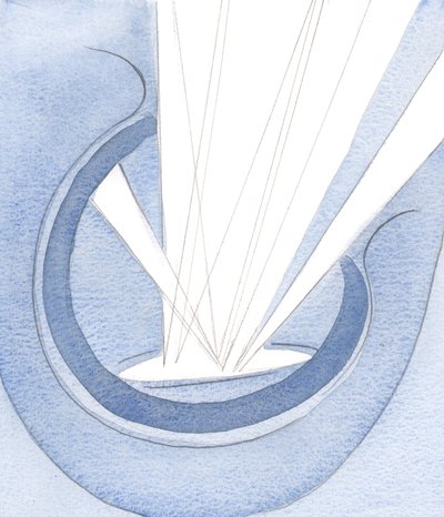 Il cuore purificato è contento di riflettere la pura luce di Dio, in adorazione silenziosa e incessante, senza che nulla di sé intralci, 2001 da Elizabeth Wang