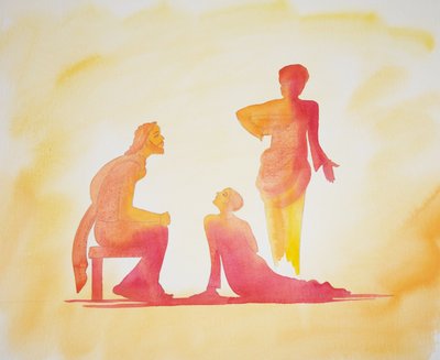La donna che ama molto e a cui è stato perdonato molto, 2001 da Elizabeth Wang