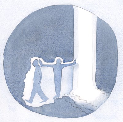 Il lavoro di una persona completamente dedicata a Cristo può portare la grazia di Dio agli altri, colmando il divario tra la grazia e chi la rifiuta, 2001 da Elizabeth Wang