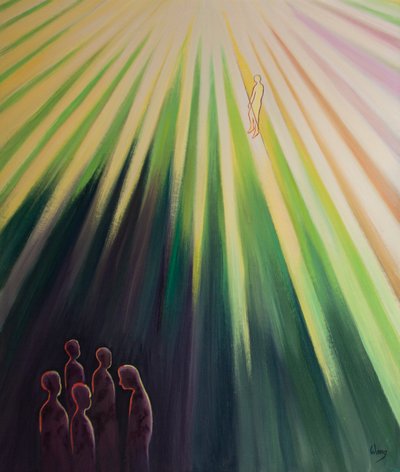 Coloro che rifiutano di pentirsi di peccati gravi e muoiono, non possono entrare in paradiso; ma le Anime Sante, che sono aperte alla misericordia di Cristo, entrano in paradiso una volta purificate da Elizabeth Wang