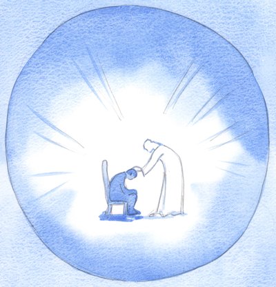 Sebbene Divino, Cristo è veramente uomo, e si diletta nel confortarci, i Suoi parenti, rispondendo immediatamente alle nostre preghiere sincere da Elizabeth Wang