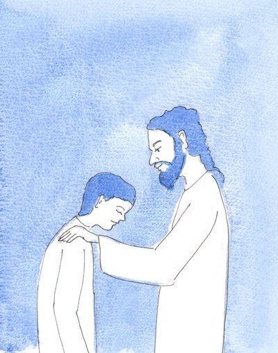 Attraverso il Battesimo, una persona viene portata in una relazione speciale con Cristo, 2004 da Elizabeth Wang