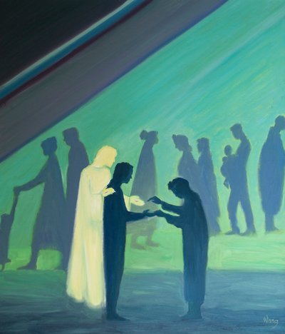 Attraverso le nostre parole e azioni più piccole Cristo mostra il Suo amore agli altri da Elizabeth Wang