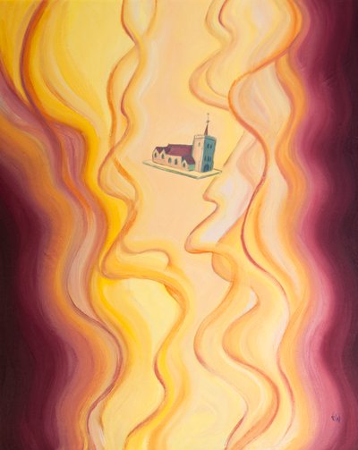 Attraverso la Chiesa e i suoi sacramenti troviamo sicurezza e rifugio fino a quando non saremo pronti per il Cielo da Elizabeth Wang