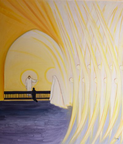 Non siamo mai soli nella fede poiché Cristo ci dà gli angeli e i santi per aiutarci da Elizabeth Wang