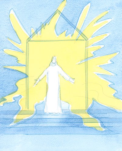 Possiamo incontrare Cristo nel tabernacolo. È come se la luce del Cielo brillasse dietro di Lui, mentre ci ascolta e riversa su di noi le sue grazie da Elizabeth Wang
