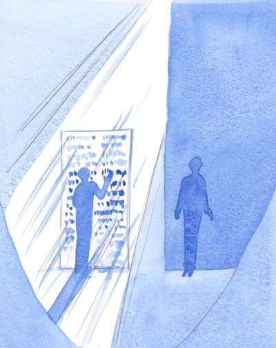 Vediamo le Sacre Scritture come parole stampate su carta, eppure la luce e la saggezza di Dio scorrono attraverso il testo su coloro che si avvicinano, mentre altri scelgono di stare nell