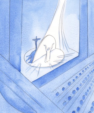 Quando Cristo è realmente presente davanti a noi, nel Santo Sacrificio, siamo presenti alla Sua intera vita, che è 