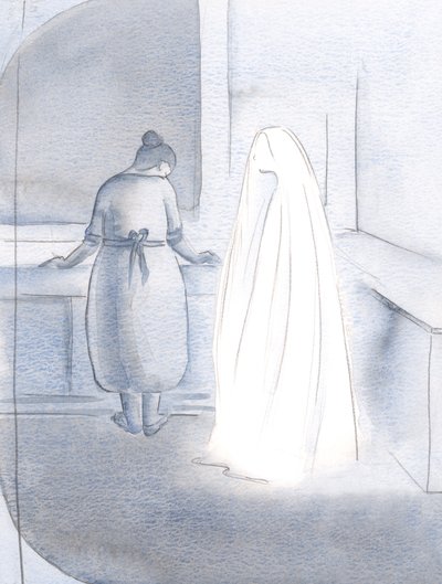 Quando avevo bisogno di fare i miei doveri e lavare i piatti, lei rimase al mio fianco da Elizabeth Wang