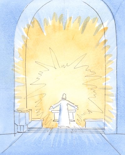 Quando il pane è stato consacrato alla Messa, Cristo è sostanzialmente Presente sul nostro altare, in tutta la Sua gloria da Elizabeth Wang