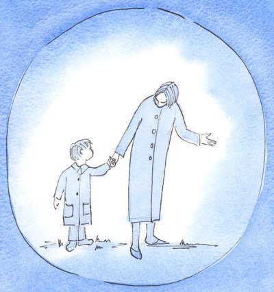 Quando guidiamo e aiutiamo qualcuno nel bisogno possiamo essere come una madre che guida, istruisce e incoraggia un bambino piccolo da Elizabeth Wang
