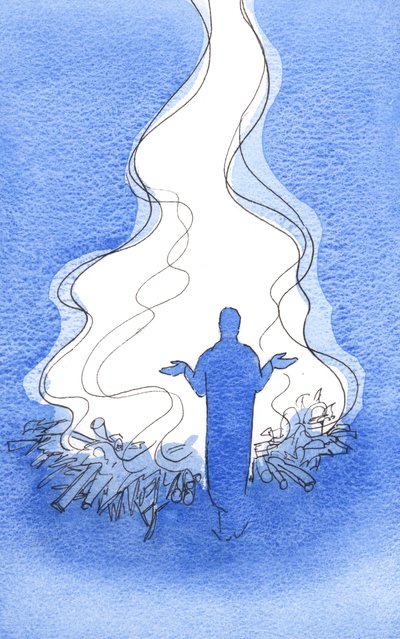 Quando preghiamo con Cristo una grande fiamma di lode e intercessione sale al Padre, 2002 da Elizabeth Wang