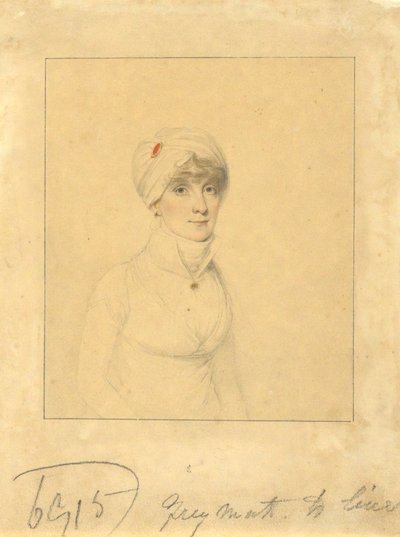 Faith Trumbull (figlia del Governatore John Trumbull, Jr.; moglie di Daniel Wadsworth di Hartford) da Elkanah Tisdale