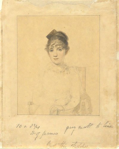 Harriet Trumbull (Figlia del Governatore Jonathan Trumbull, Jr.; moglie di Benjamin Silliman del Yale College) da Elkanah Tisdale