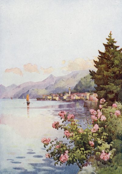 Bellagio dalla Villa Melzi, Lago di Como da Ella Du Cane