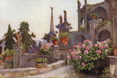 Nel giardino, Isola Bella, Lago Maggiore da Ella Du Cane