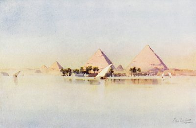 La Grande Piramide di Giza da Ella Du Cane