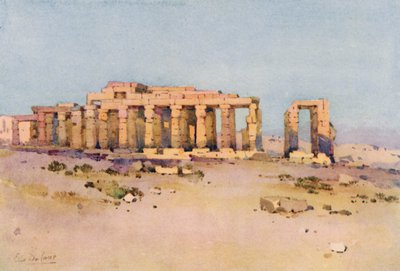 Il Ramesseum da Ella Du Cane