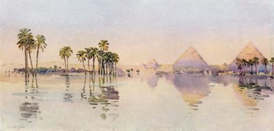 La terza piramide, Giza da Ella Du Cane